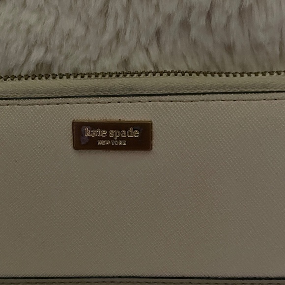 Kate Spade Zip-Around Wallet color block 2 tone - Picture 4 of 4